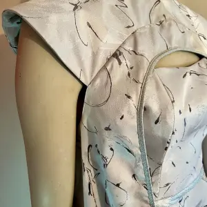 Fancy Short Dress with Overcoat