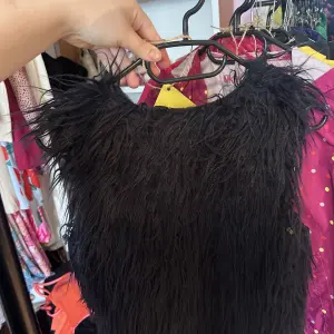Veste sans manche noir pour fille 